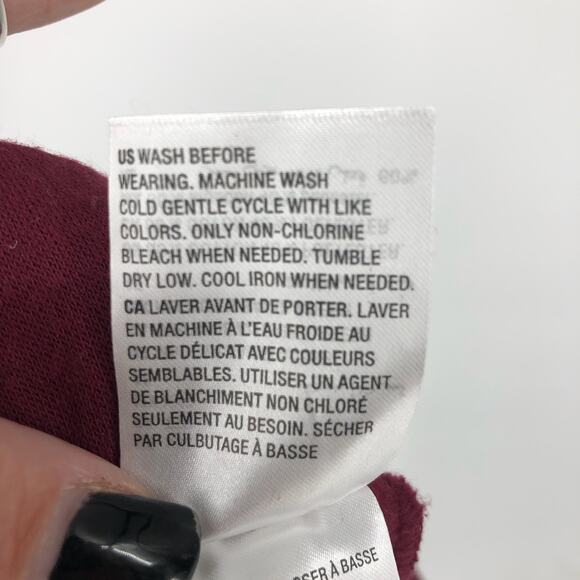 Ideology Womems Fleece Jogger Pants XXL Red Maroon Drawstring Casual Pull On NWT - Picture 8 of 9